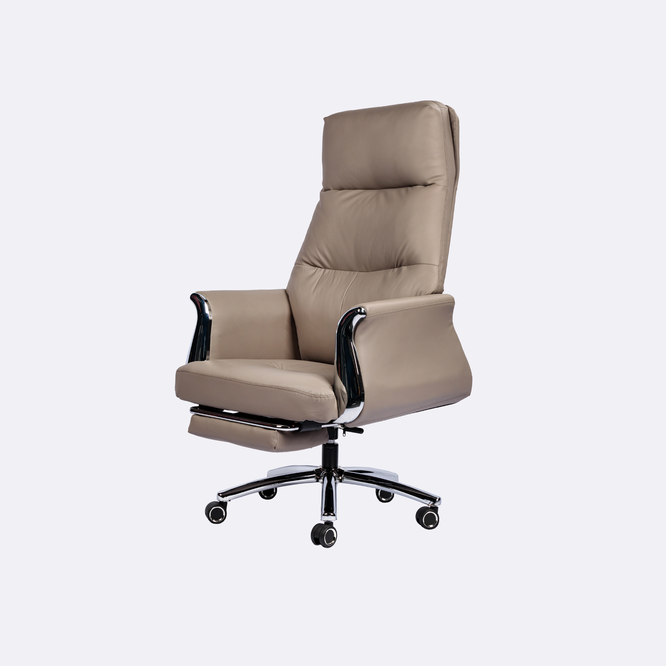 Luxury High-Back Leather Executive Chair - Image 2