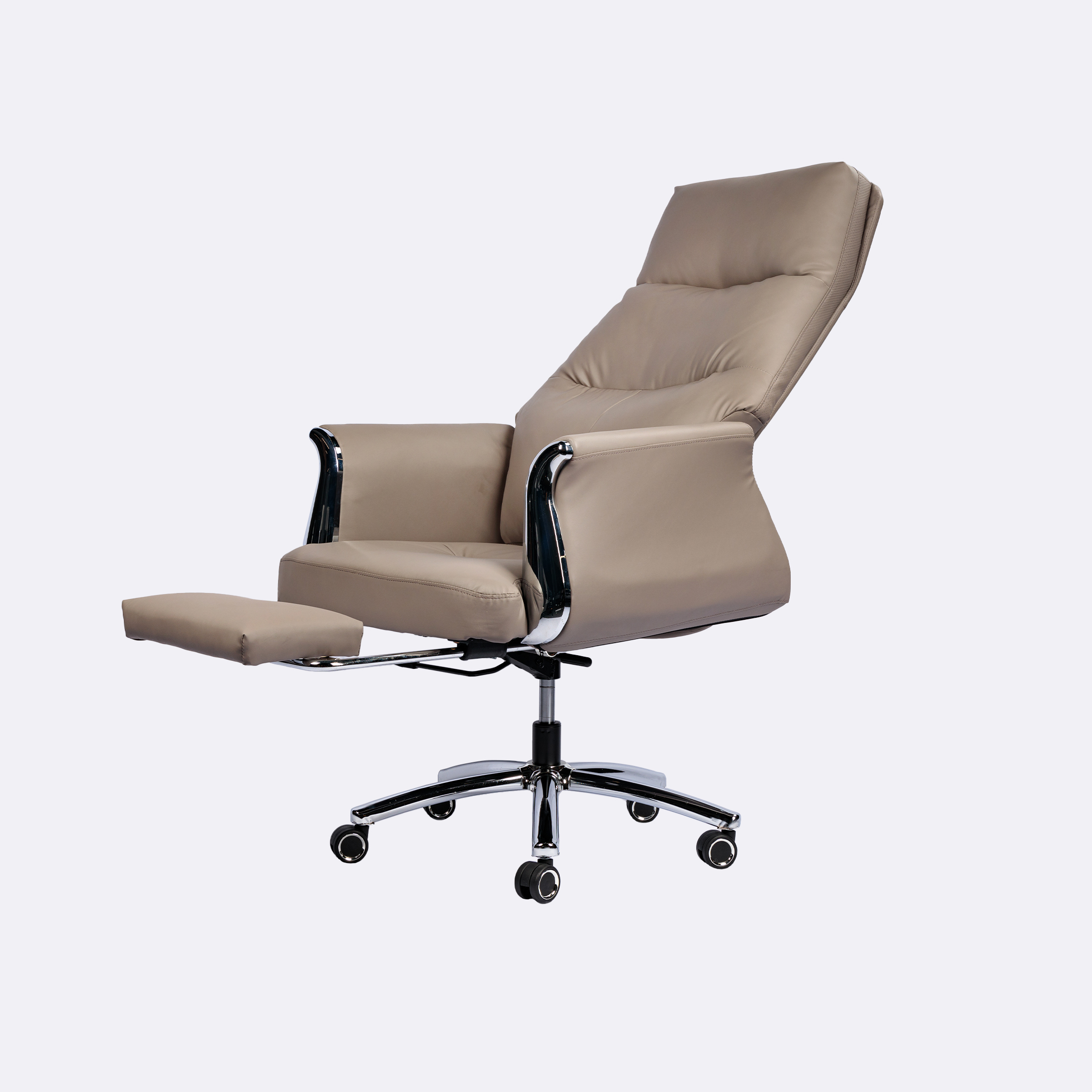 Luxury High-Back Leather Executive Chair - Image 8