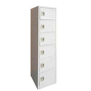 6-Door Industrial Steel Locker
