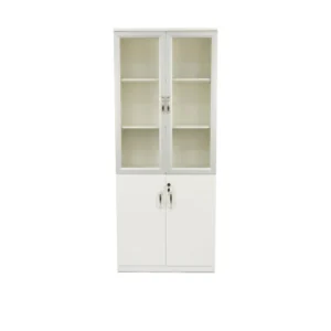 BR-9 White Office Storage Cabinet