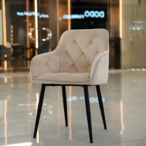 Premium Velvet Tufted Accent Chair