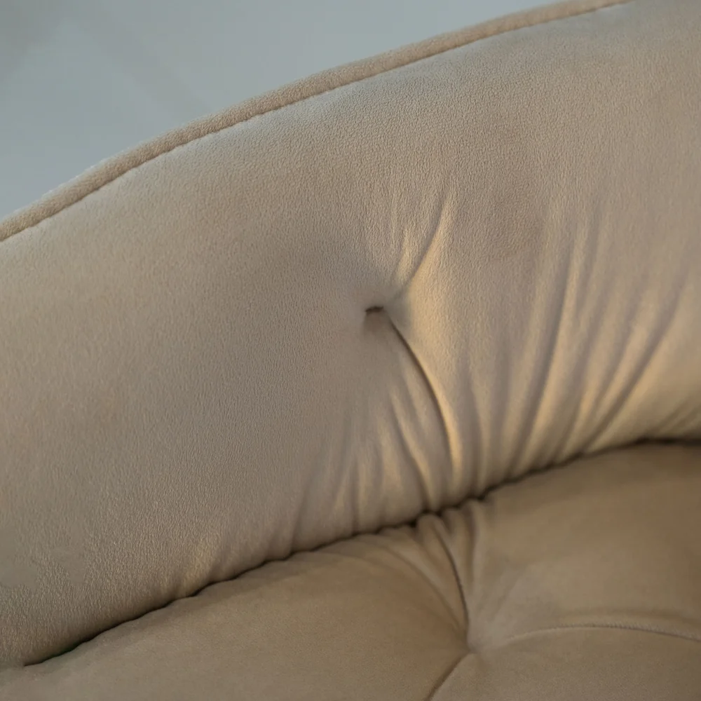 Velvet Tufted Chair Green