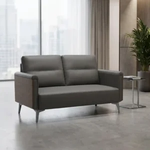 Modern 2-Seater Sofa – Grey