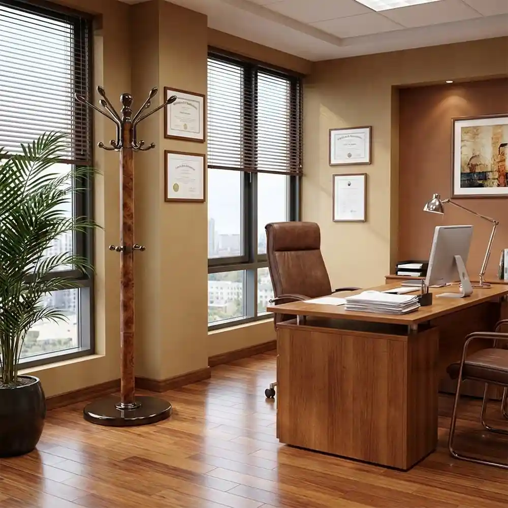 Classic Wood Coat Stand
