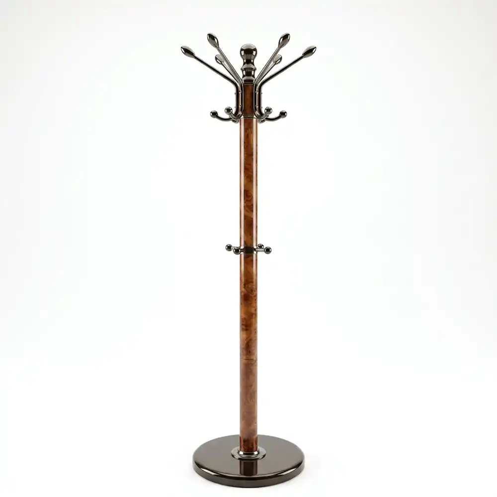 Classic Wood Coat Stand - Image 2