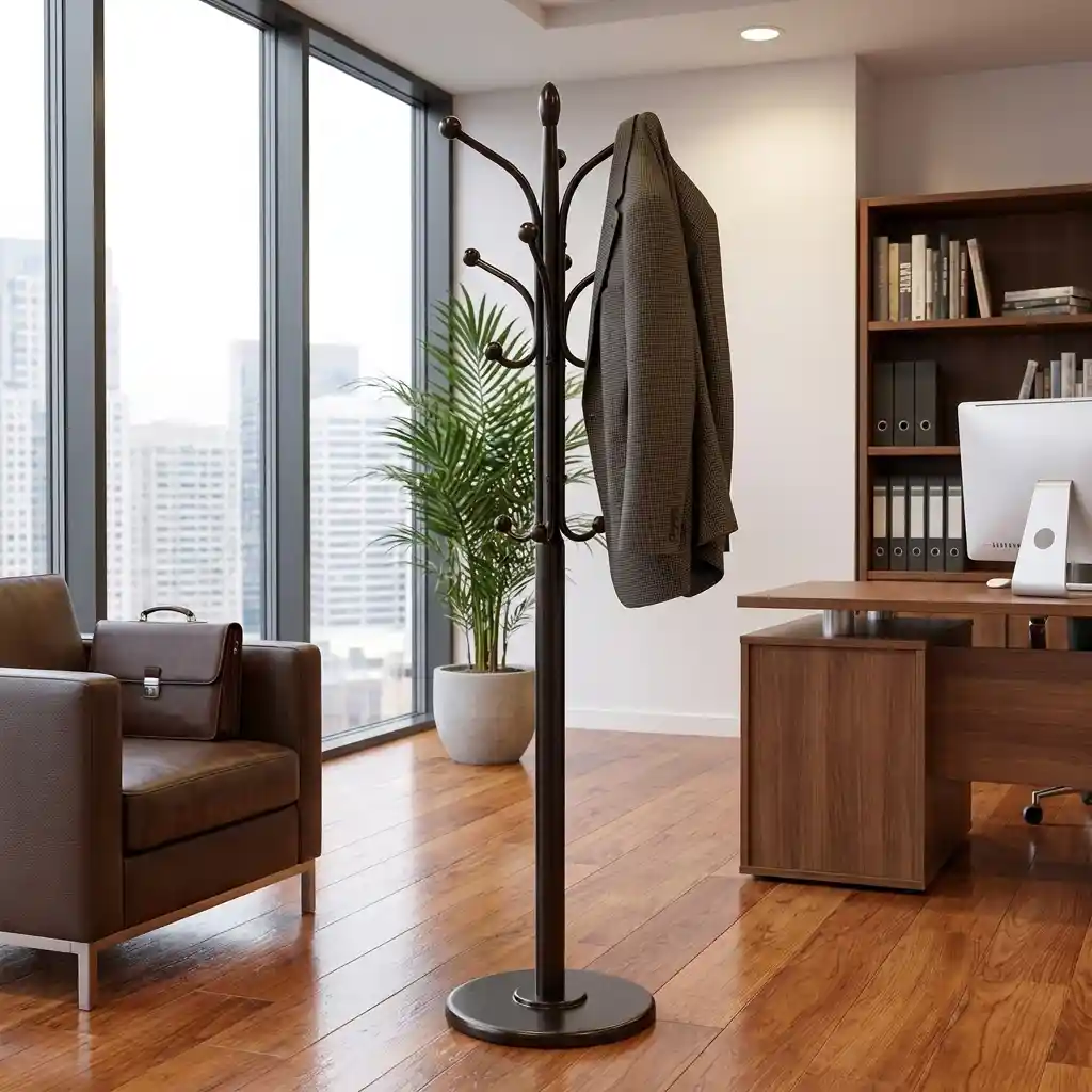 Minimalist Black Coat Stand