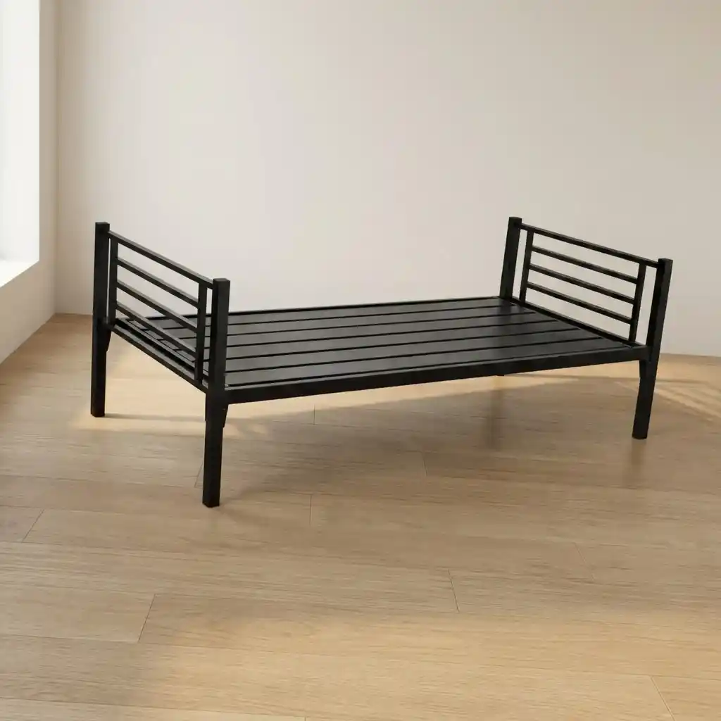 Heavy Duty Single Metal Bed
