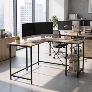 Loftline L-Shaped Work Desk