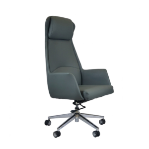 OC-28C Grey Luxury Executive High-Back Chair
