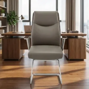 Grey Modern Executive Visitor Chair