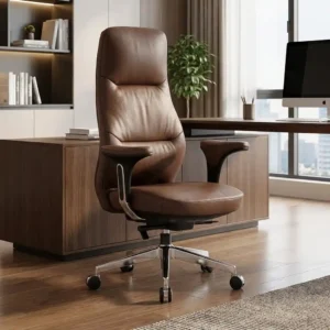 Brown Executive High-Back Chair