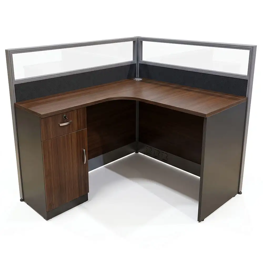CornerPro L-Shaped Workstation