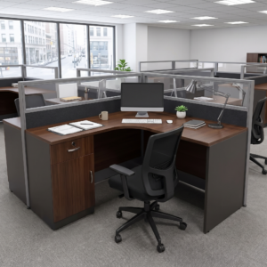 CornerPro L-Shaped Workstation