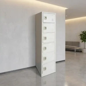 SecureLine 6-Door Metal Storage Locker