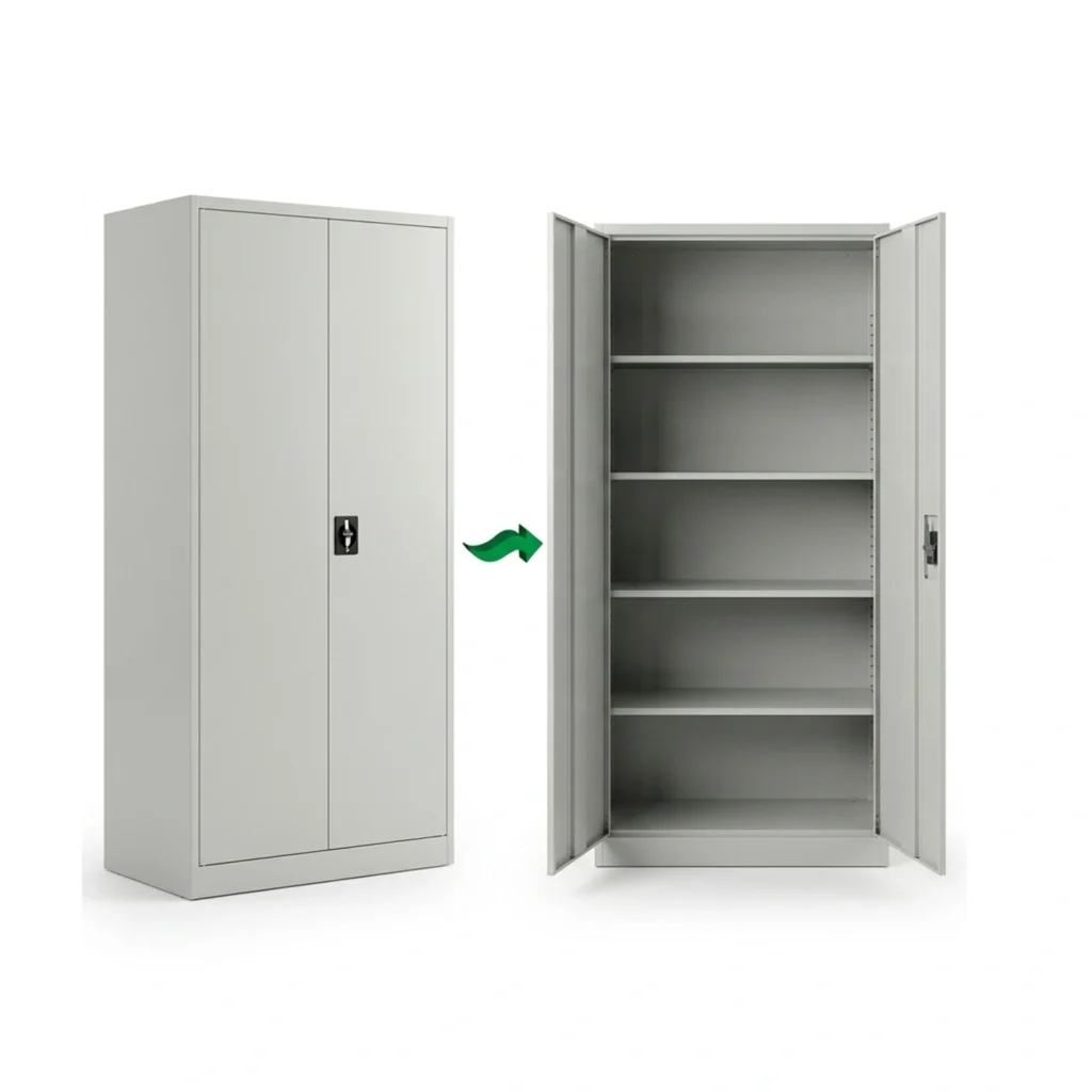 TGD-1 SecureLine Double-Door Metal Storage Cabinet