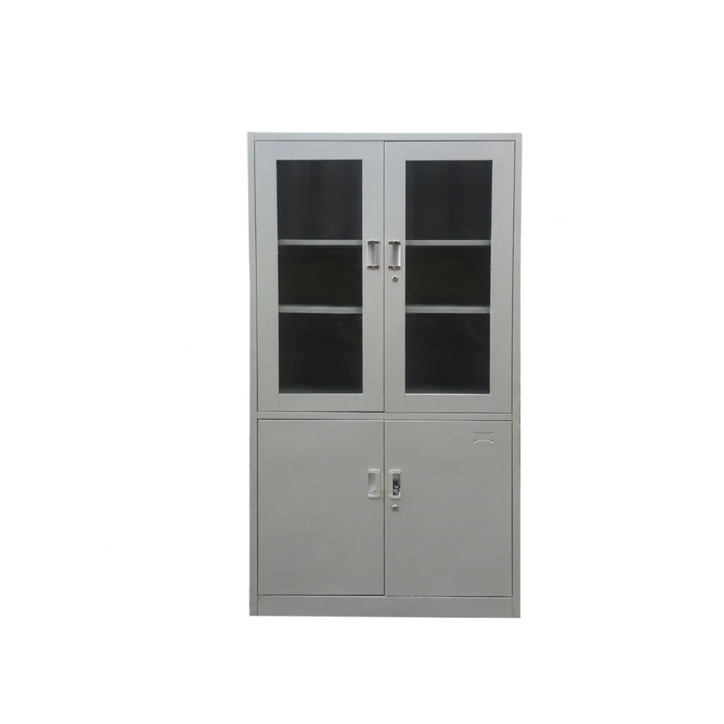 TGD-3 SecureView Double-Door Metal Storage Cabinet
