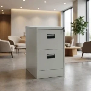 SecureFile 2-Drawer Metal Filing Cabinet