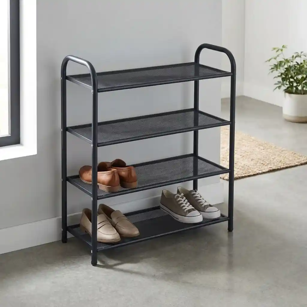 Reno 4-Tier Metal Storage Rack