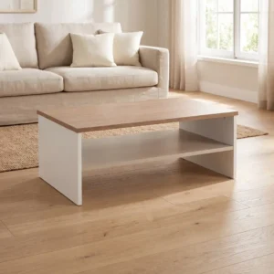 Coffee Table with Open Shelf
