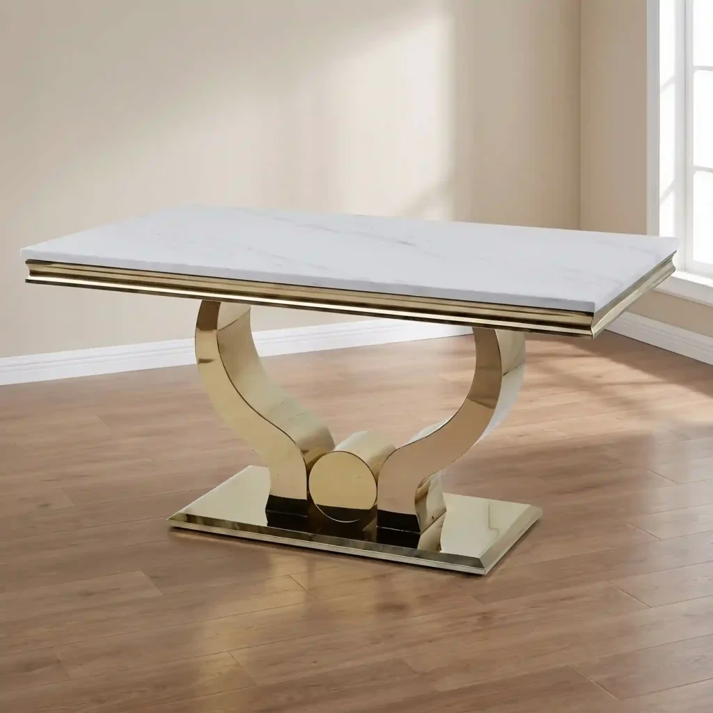 Aurelia Marble Dining Table