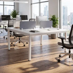 Four-Person Office Workstation