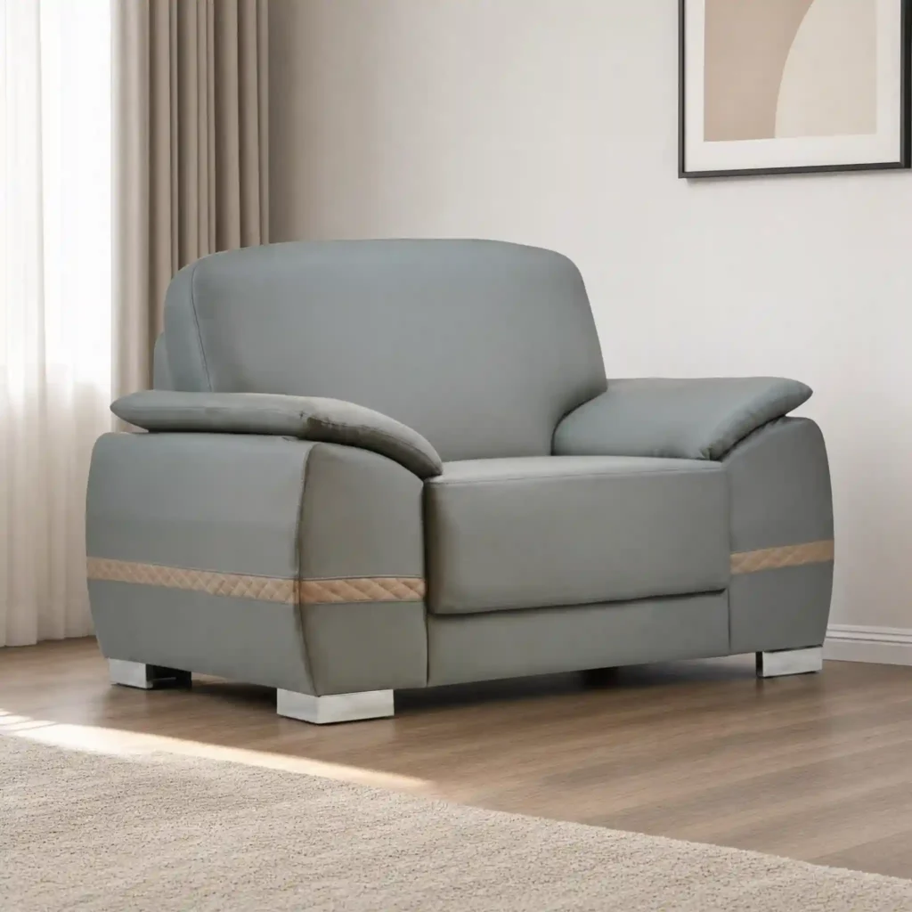 Heritage Comfort Accent Chair – Grey