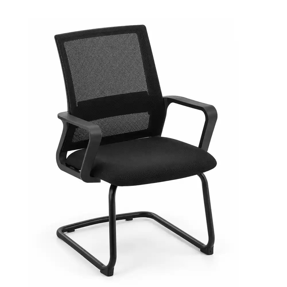 Black Mesh Visitor Chair - Image 4