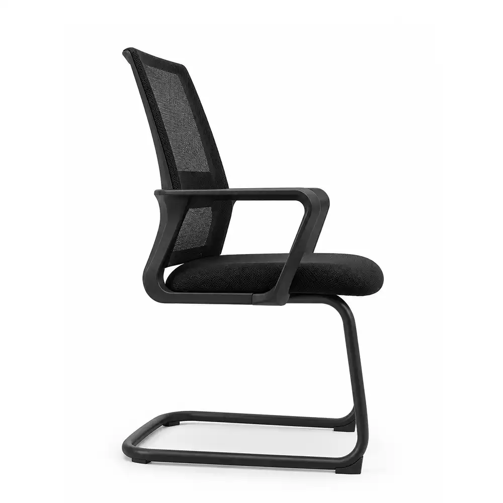 Black Mesh Visitor Chair - Image 5